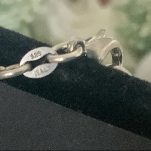 Ross-Simons Gold and Silver graduated  Beaded Necklace - Picture 6 of 8